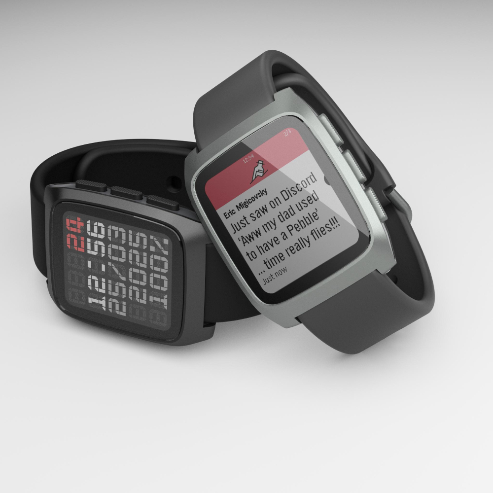 Умные часы с сенсорным e-paper дисплеем. Pebble Time 2